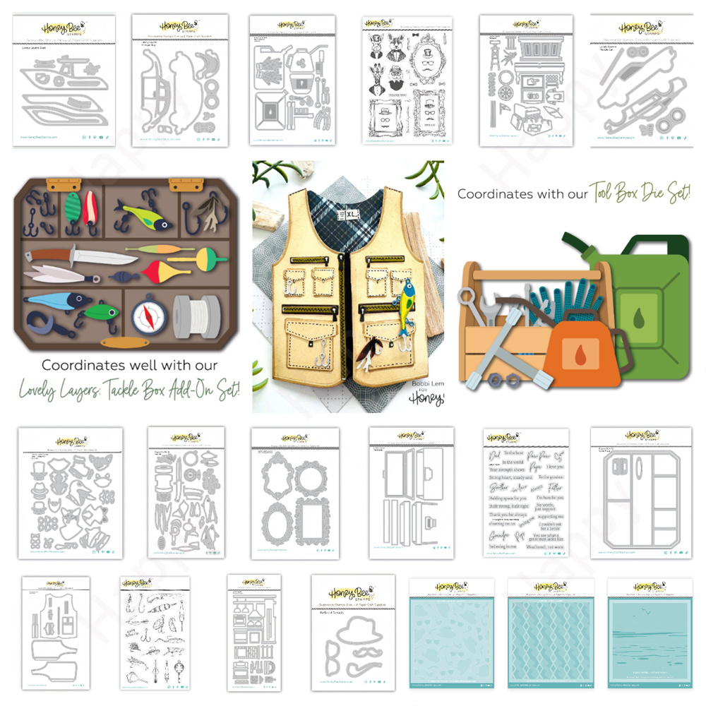 Tackle Box - Novo Molde de Corte de Metal