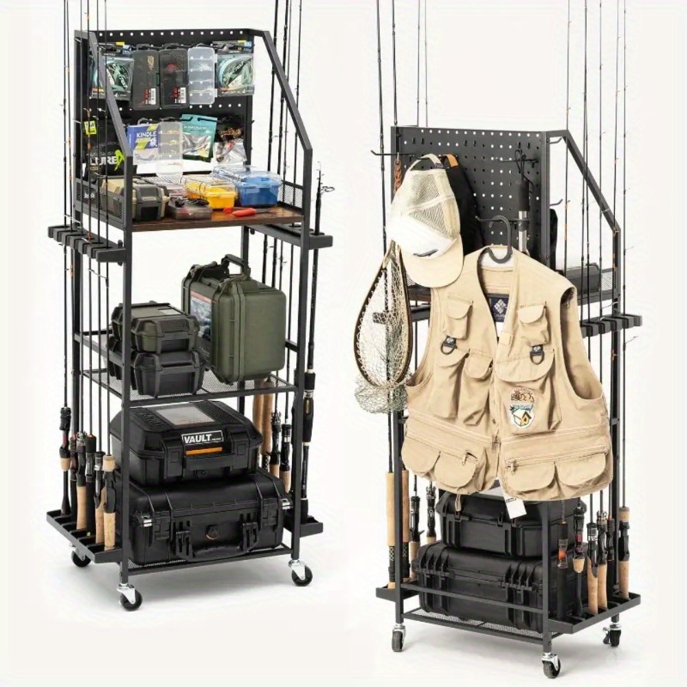 Tackle Box - Suportes para Varas de Pesca para