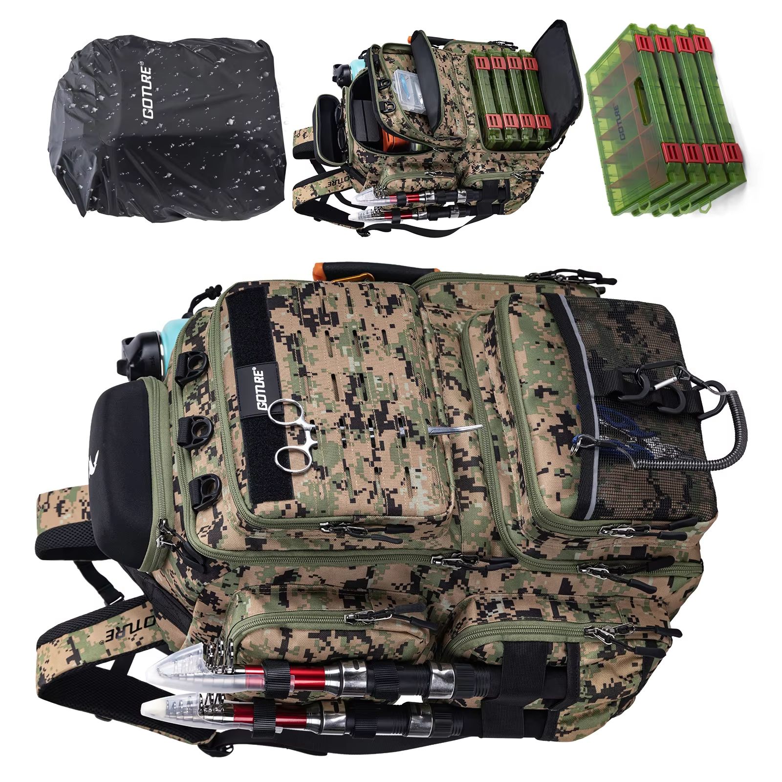 Fishing Equipment Gifts - Mochila tática para pesca, feita de