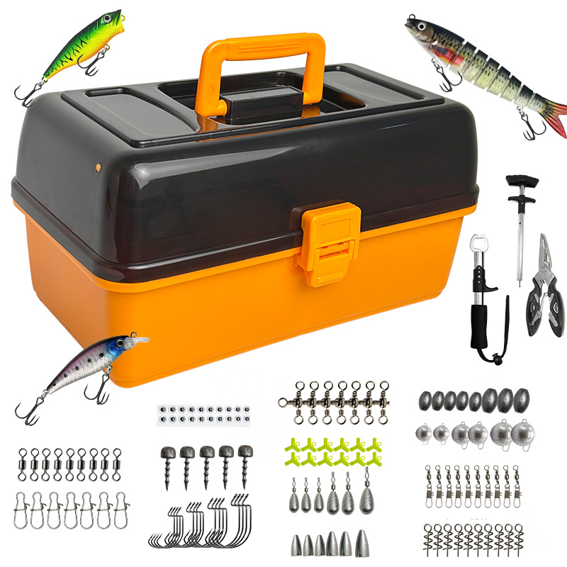 Conjunto de 547 Peças de Iscas - Tackle Box avaliação e preço