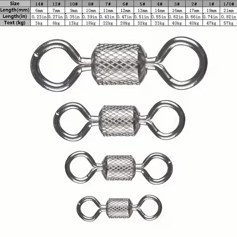 Conector giratório para pesca, - Fishing Equipment Wholesale avaliação e preço