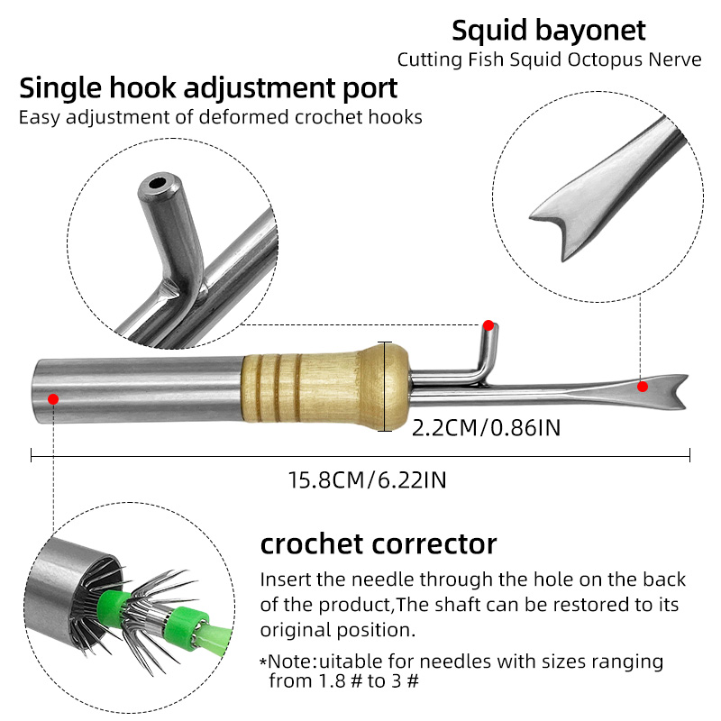 Ferramenta Multifuncional Shar - Saltwater Fishing Hook avaliação e preço