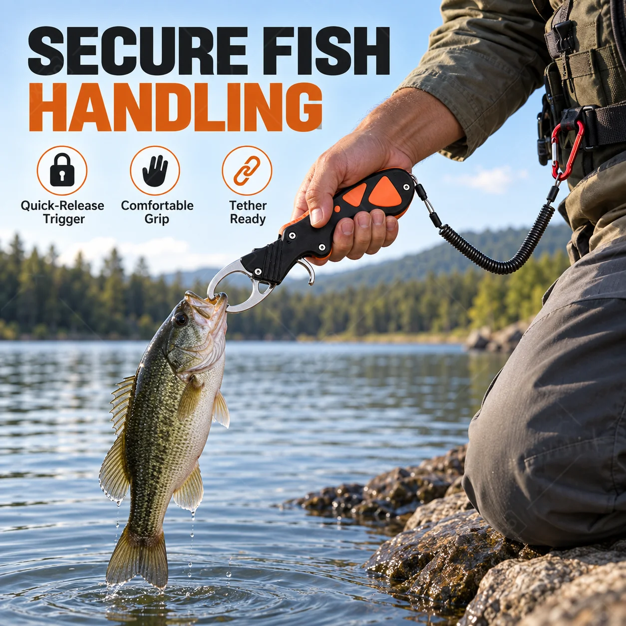 Alicate de pesca em aço inoxid - Saltwater Fishing Hook avaliação e preço