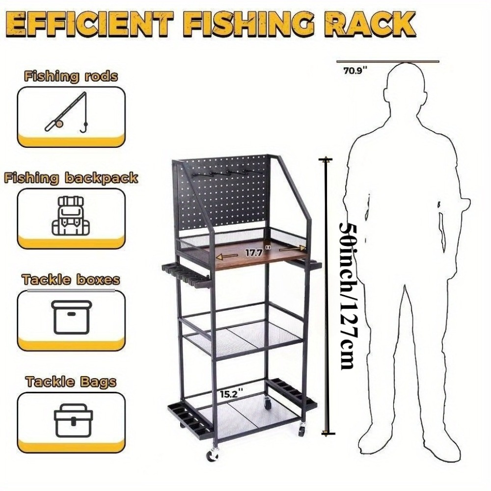 Suportes para Varas de Pesca p - Tackle Box avaliação e preço