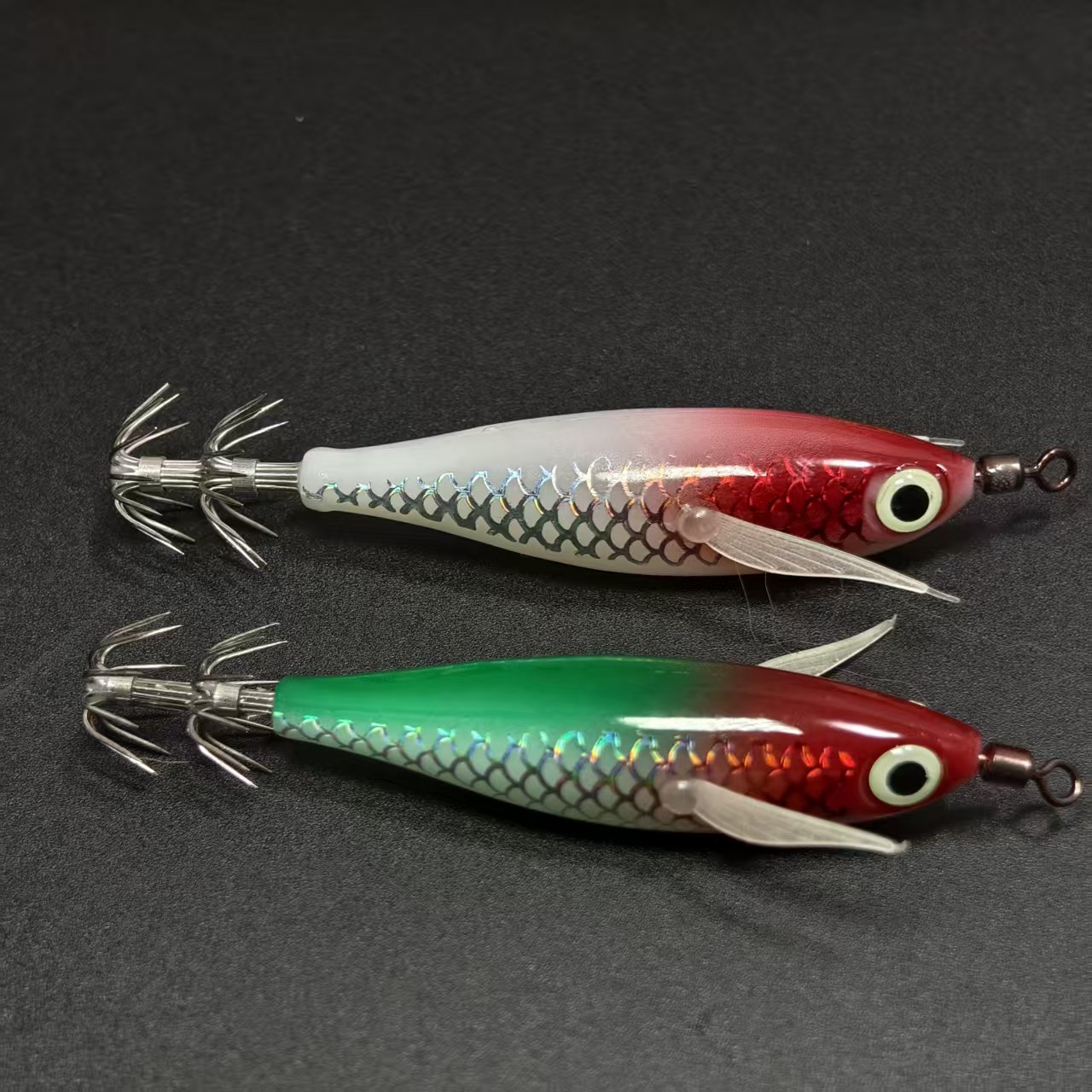 2 pçs isca de pesca lula ganch - Saltwater Fishing Hook avaliação e preço